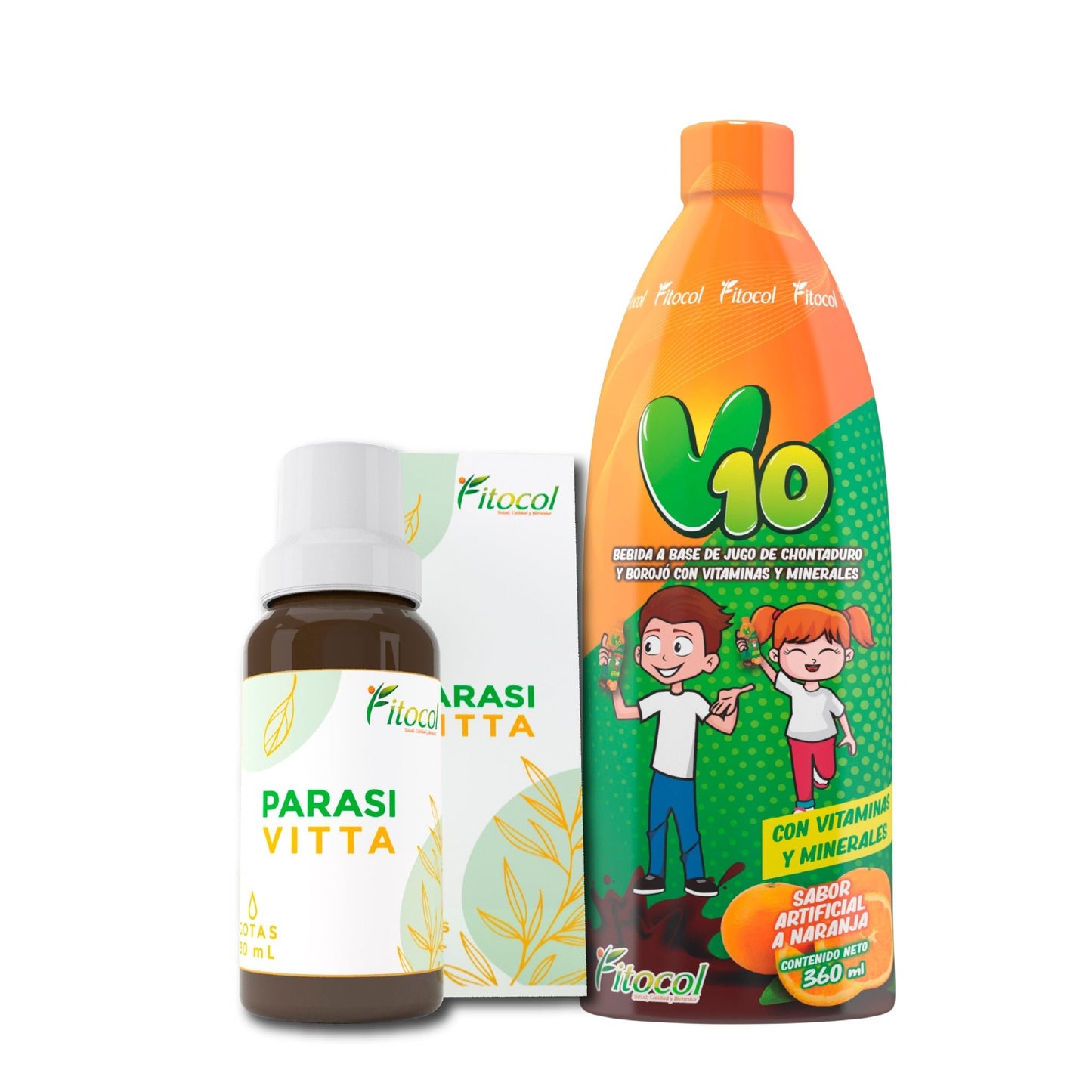 KIT NIÑOS - V10 Y PARASIVITTA - farmacianatural