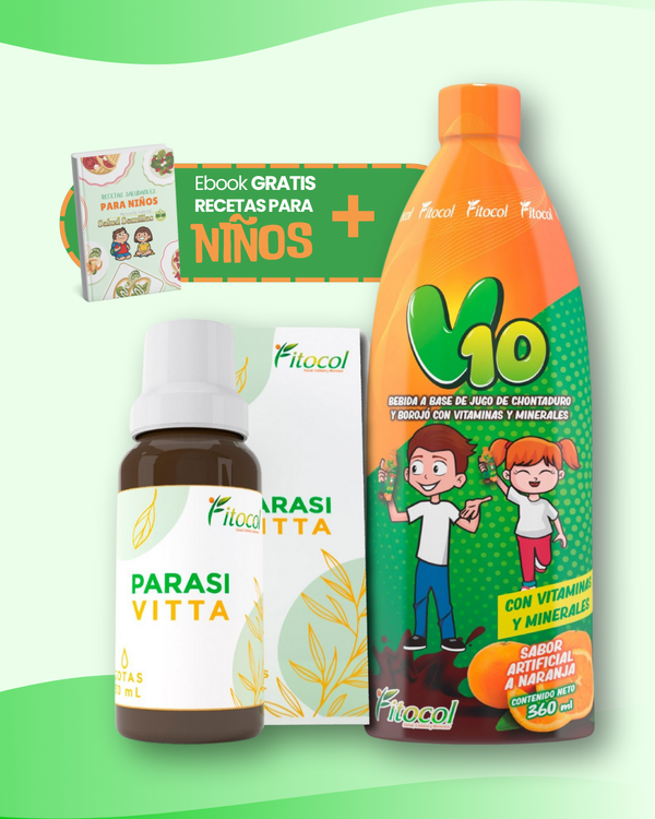 KIT NIÑOS - V10 Y PARASIVITTA